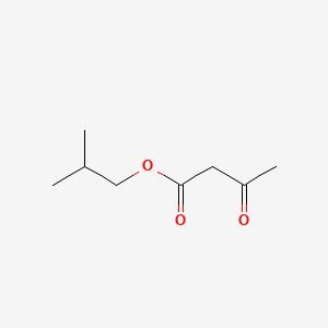 Chemical structure of Isobutyl acetoacetate