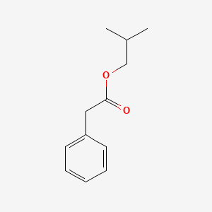 Chemical structure of Isobutyl Phenylacetate
