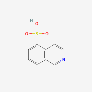 Chemical structure of 5-Isoquinolinesulfonic acid
