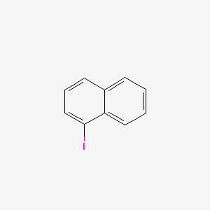 Chemical structure of 1-Iodonaphthalene