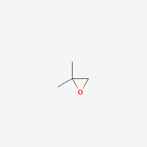Chemical structure of Isobutylene oxide