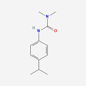 Chemical structure of Isoproturon