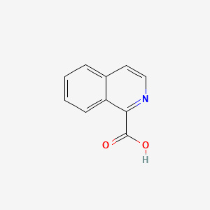 Chemical structure of Isoquinoline-1-carboxylic acid
