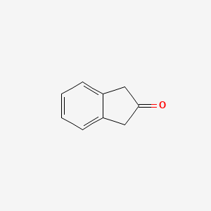 Chemical structure of 2-Indanone