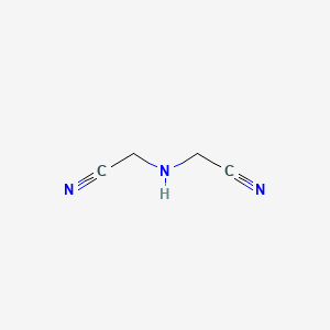 Chemical structure of Iminodiacetonitrile