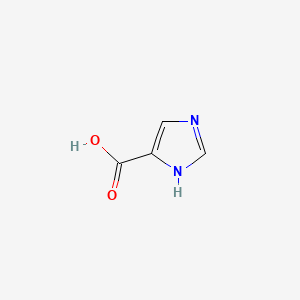 Chemical structure of Imidazole-4-carboxylic acid