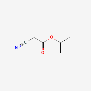 Chemical structure of Isopropyl cyanoacetate