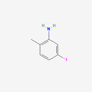 Chemical structure of 5-Iodo-o-toluidine