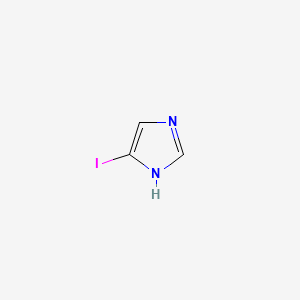 Chemical structure of 4-Iodo-1H-imidazole
