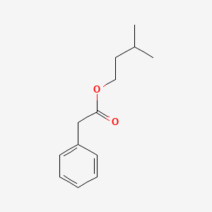 Chemical structure of Isoamyl Phenylacetate