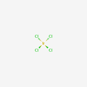 Chemical structure of Iridium IV chloride