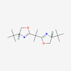 Chemical structure of t-Bu-box, (R,R)-
