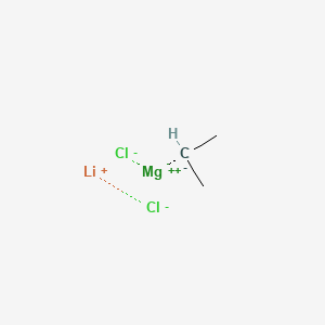 Chemical structure of Isopropylmagnesium chloride lithium chloride complex