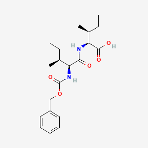Chemical structure of Z-Ile-Ile