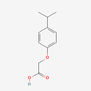 Chemical structure of 4-Isopropylphenoxyacetic acid