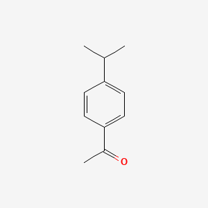 Chemical structure of 4-Isopropylacetophenone