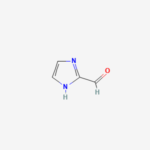 Chemical structure of Imidazole-2-carboxaldehyde