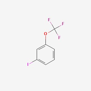 Chemical structure of 1-Iodo-3-(trifluoromethoxy)benzene