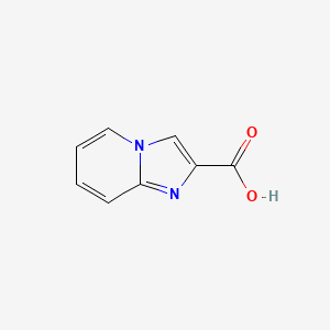 Chemical structure of Imidazo[1,2-a]pyridine-2-carboxylic acid