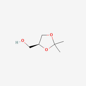 Chemical structure of (+)-Solketal
