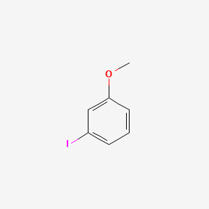 Chemical structure of 3-Iodoanisole
