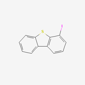 Chemical structure of 4-Iododibenzothiophene