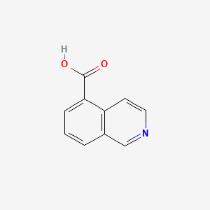 Chemical structure of Isoquinoline-5-carboxylic acid