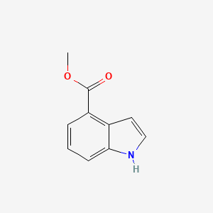 Chemical structure of Methyl Indole-4-carboxylate