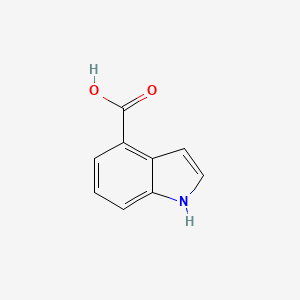 Chemical structure of Indole-4-carboxylic Acid