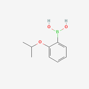 Chemical structure of 2-Isopropoxyphenylboronic acid