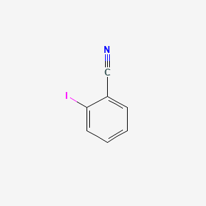 Chemical structure of 2-Iodobenzonitrile