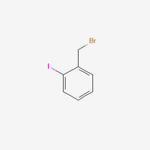 Chemical structure of 2-Iodobenzyl bromide