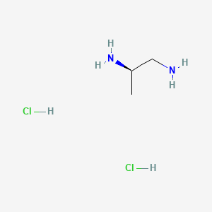 Chemical structure of (R)-(+)-1,2-Diaminopropane dihydrochloride