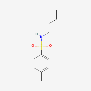 Chemical structure of N-Butyl-p-toluenesulfonamide