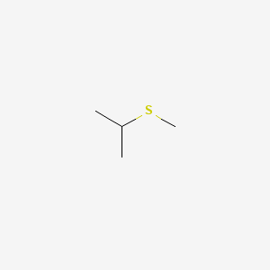 Chemical structure of Isopropyl Methyl Sulfide