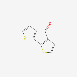 Chemical structure of 4H-Cyclopenta[1,2-b:5,4-b']dithiophen-4-one