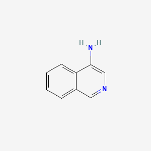 Chemical structure of Isoquinolin-4-amine