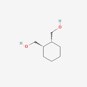 Chemical structure of 1,2-Cyclohexanedimethanol
