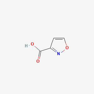 Chemical structure of Isoxazole-3-carboxylic acid