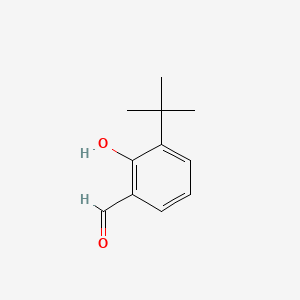 Chemical structure of 3-tert-Butylsalicylaldehyde