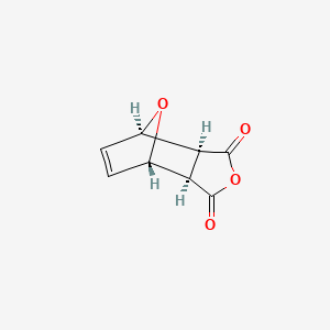Chemical structure of exo-3,6-Epoxy-1,2,3,6-tetrahydrophthalic Anhydride