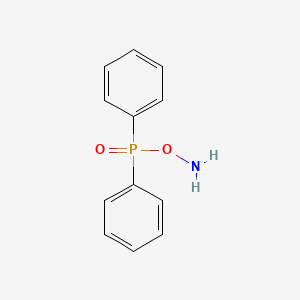 Chemical structure of O-(Diphenylphosphinyl)hydroxylamine