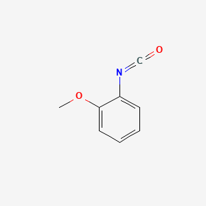 Chemical structure of 2-Methoxyphenyl Isocyanate