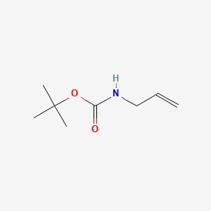Chemical structure of tert-Butyl N-Allylcarbamate