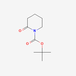 Chemical structure of 1-(tert-Butoxycarbonyl)-2-piperidone