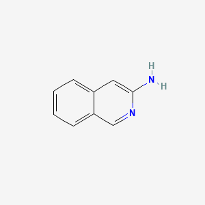 Chemical structure of 3-Aminoisoquinoline