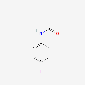 Chemical structure of 4'-Iodoacetanilide
