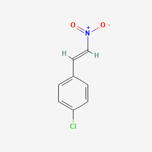 Chemical structure of trans-4-Chloro-β-nitrostyrene
