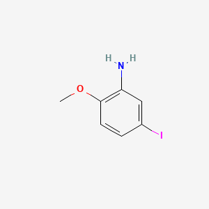 Chemical structure of 5-Iodo-2-methoxyaniline