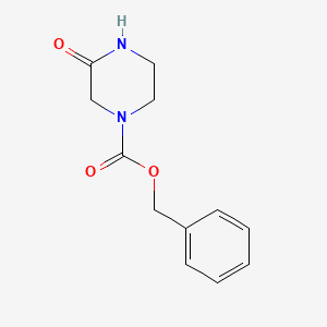 Chemical structure of 1-Z-3-oxopiperazine
